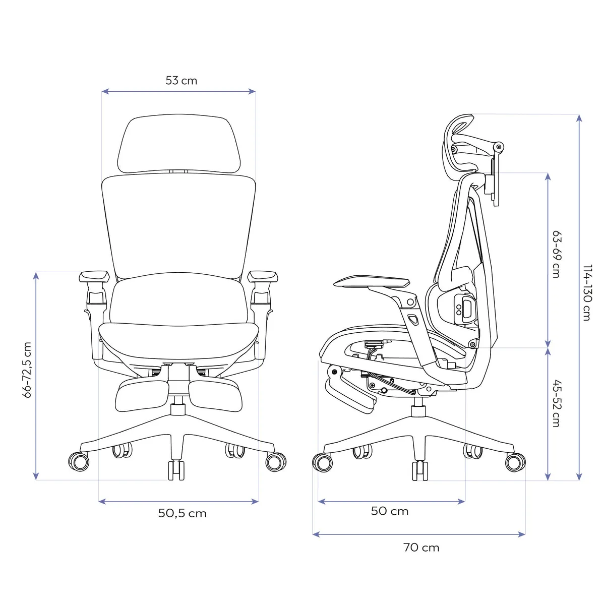 Cadeira Ergonômica de Massagem Elements Calaena